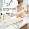 3 Pcs Loofah Back Scrubber, Natural Loofah Exfoliating Back Scrubber
