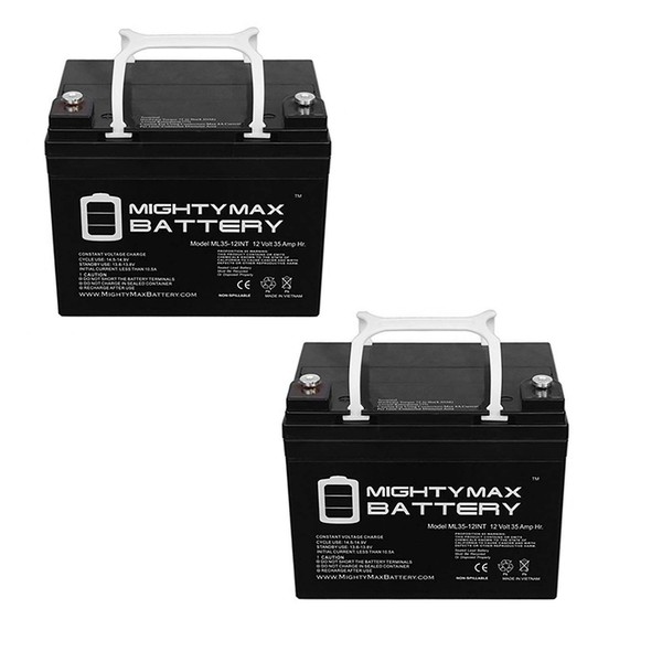 Mighty Max Battery 12V 35AH SLA INT Replacement for DCM0035 MVP-U1 DCS-33-2 Pack