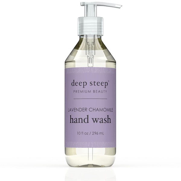 Deep Steep Hand Wash, 10oz (Lavender Chamomile)
