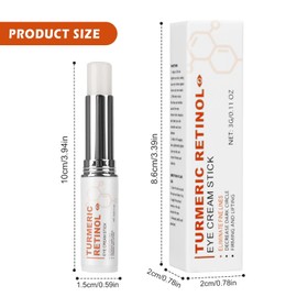 Lumibalm Eye Bags, Lumibalm Eye Bag, Eye Cream Against Eye Bags, Anti-Ageing Eye Cream, Moisturising Eye Balm Stick, Reduces Swelling and Eye Bags