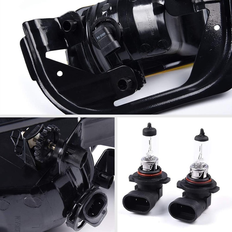 DOTCOM Front Bumper Fog Lights Assembly Compatible With Dodge RAM