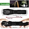 HYVCZP 1/2/3 Pack ​LED Torch,Super Bright Flashlight,5 Modes Adjustable Focus,
