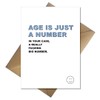 Rude 30th 40th 50th Birthday Card - Age is just