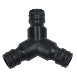 AB Tools 3 Way Garden Hose Pipe Connector Joiner + 3 Hozelock Quick Release Fittings
