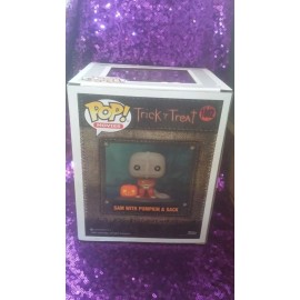 Funko Pop Trick 'r Treat Deluxe Sam with Pumpkin & Sack #1002 - Spirit Exclusive