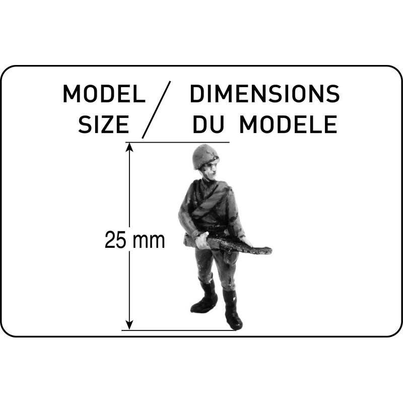 Heller 49603 Modellbausatz Infanterie Russe