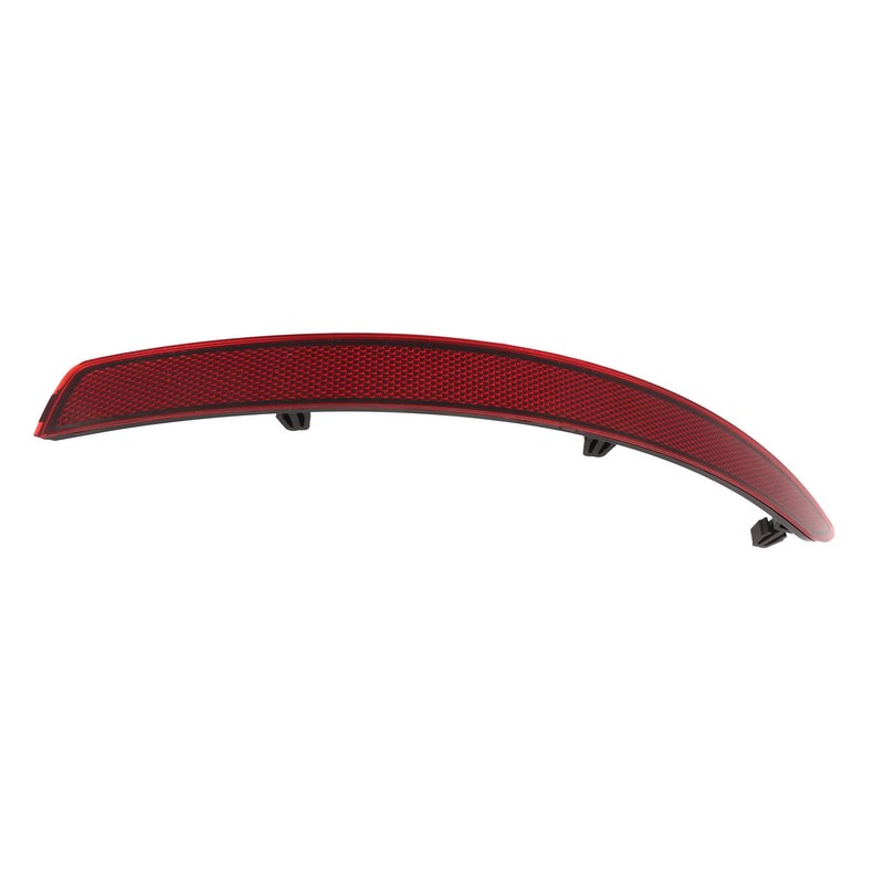 Rear Bumper Reflector Clear Visibility Rounded Edges Shockproof Replacement for