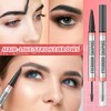 2in1 Augenbrauenstift mit Gel, Microblading pen & wasserfester brow pencil