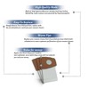 Replacement Part For Eureka Vacuum Bags Style C 3PK #