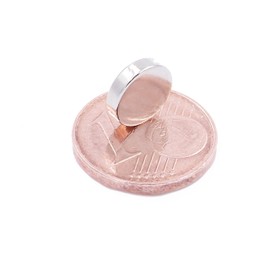 Aprilheld 10 Disc Magnets 8 x 2 mm N52 Strongest Class Neodymium Magnets Extra Strong Power Magnet for Notice Board, Whiteboard, Photo, Fridge Mini Magnetic Disc