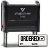 Ordered by Date (Order Complete) Self Inking Rubber Stamp (Black