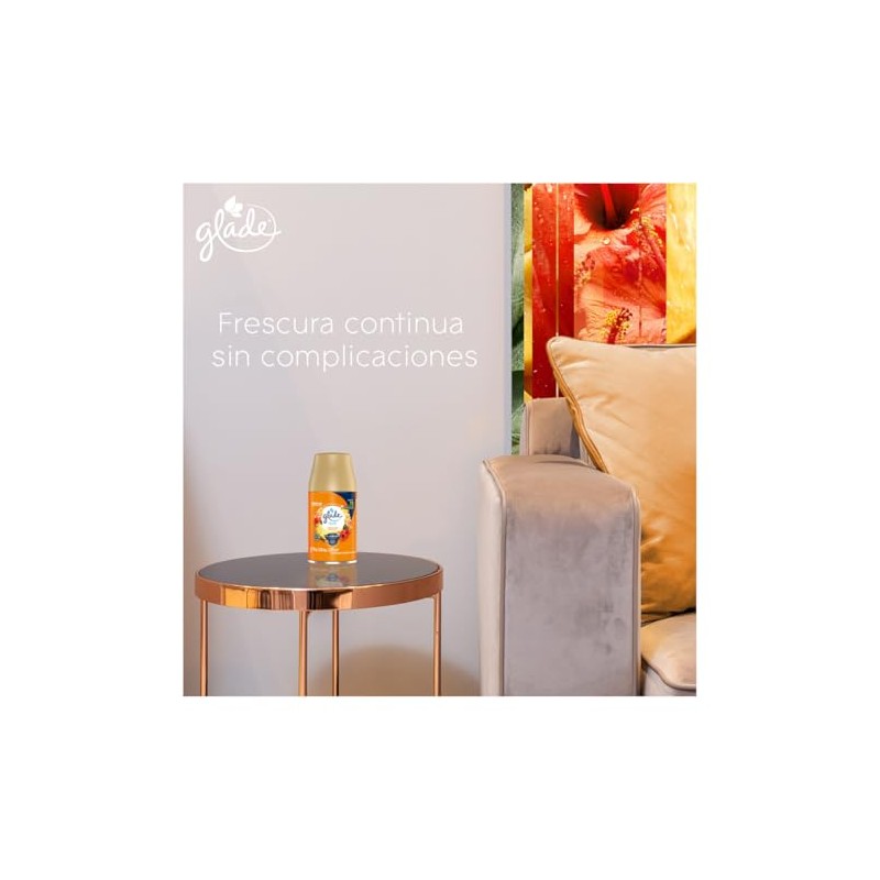 Glade - Automático Aromatizante de Ambiente Continuo, Repuesto, Aroma Hawaian