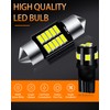 MEALAM White LED Bulbs Package Kit Compatible with 2006-2012 2013