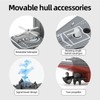 2.4GHz Remote Control Mini Boat Simulation Remote Control Warship Water