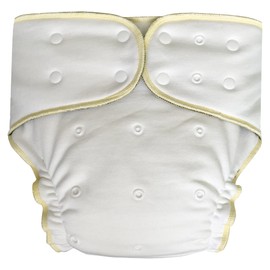 Adult Fitted Cloth Diaper: Incontinence Special Needs Washable Protective Briefs for Women and Men (Fitted Diaper, Medium)
