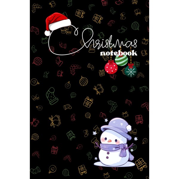 Christmas Notebook for Kids (Snowman) – Perfect for School &