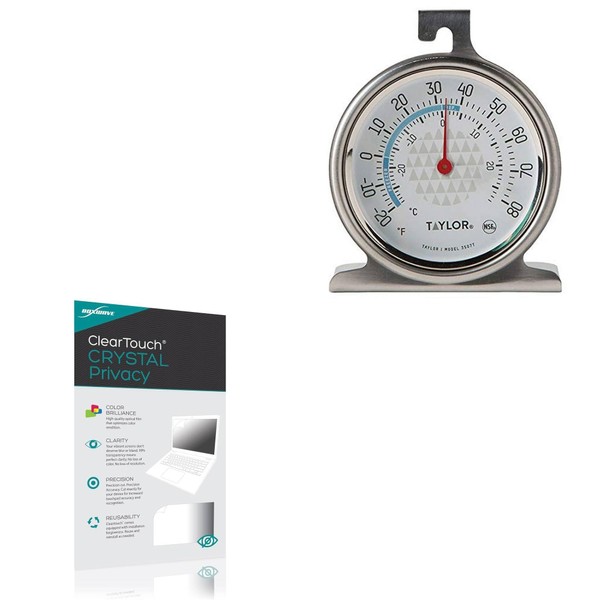 BoxWave Screen Protector Compatible with Taylor 3507 Refrigerator/Freezer Dial Thermometer