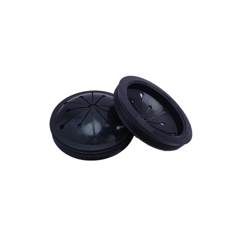 Black Garbage Disposal Splash Guards Collar Sink Baffle, 3-1/8 Inch