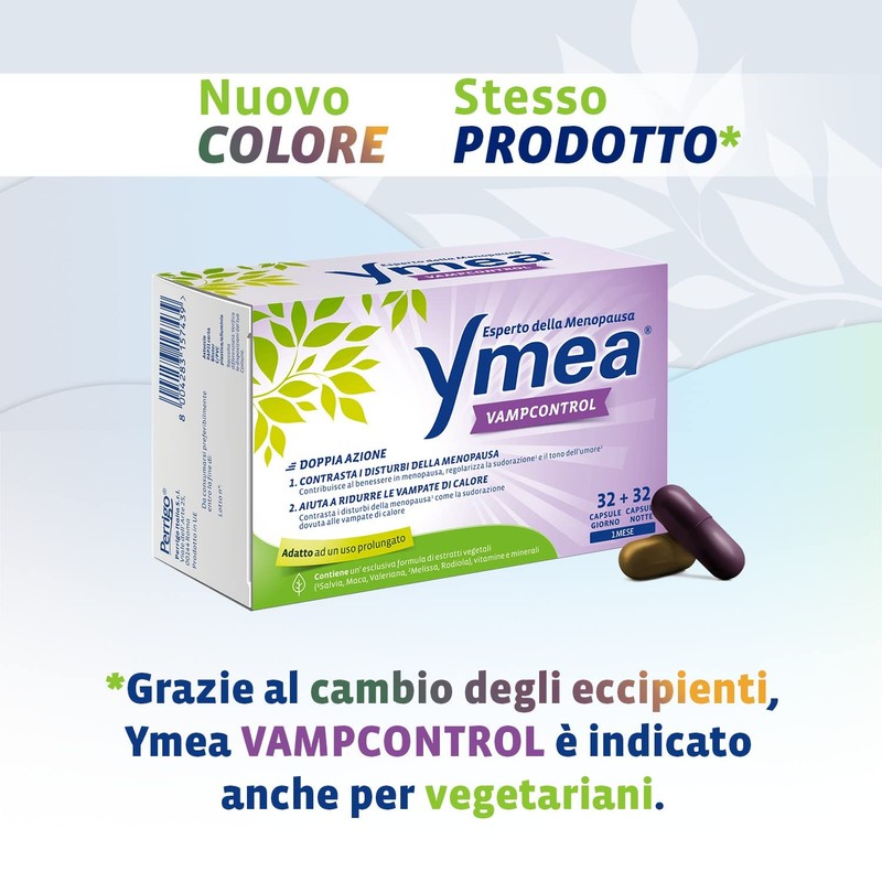 Ymea Vamp Control - Integratore Alimentare Esperto della Menopausa che