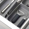 Silverware Drawer Organizer 3 in 1 Eco Friendly Plastic Multifunction
