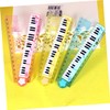 Operitacx 10pcs 30cm Piano Ruler Convenient Kids Ruler Convenient Children