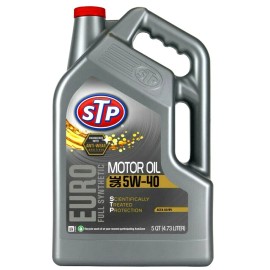 STP EURO SAE 5W-40 Full Synthetic Engine Oil - 5 Quart
