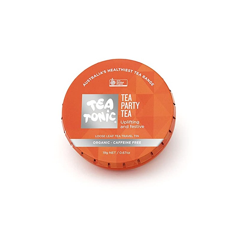 Tea Party Tea Loose Leaf Travel Tin