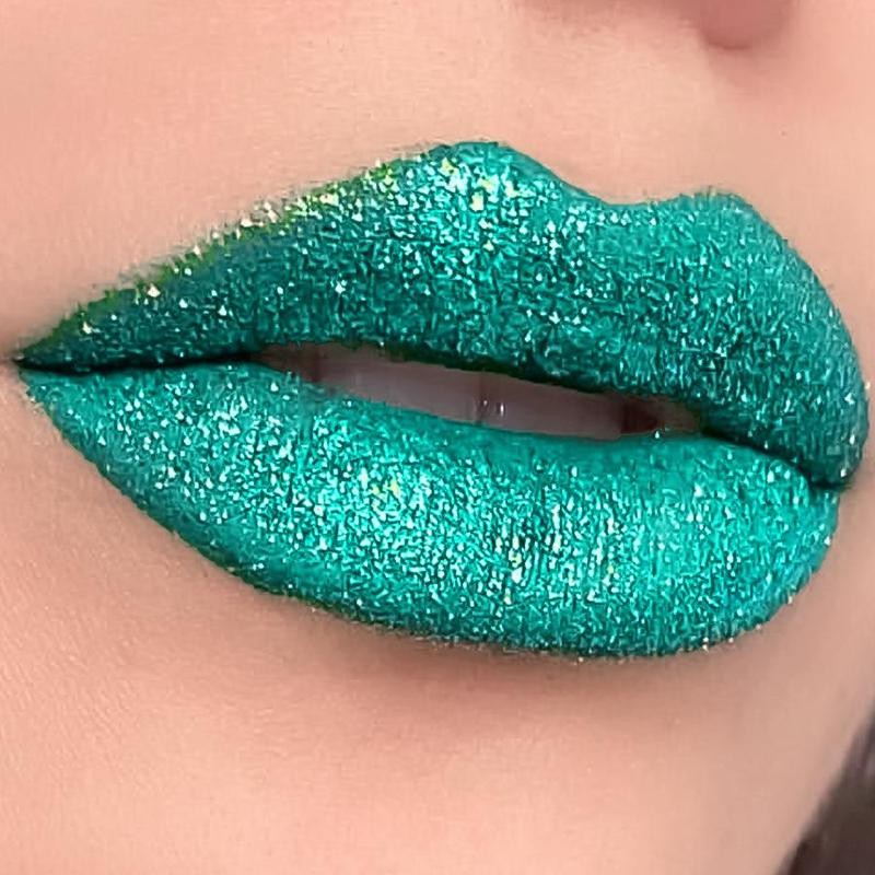 Long-lasting Waterproof Liquid Glitter Lipstick, 1 Count Shimmer Pearlescent Lipstick, Makeup Gift