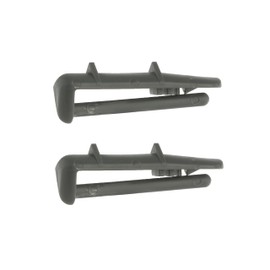 4YourHome Replacement Upper Basket Rear Rail End Stop Caps for Beko Dishwashers, Pack of 2