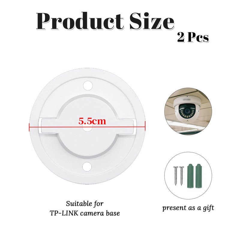2 Set Smart Camera Wall Mounting Base TL70 Accessories Compatible