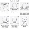 Soporte para el Cuello de Ajustable Portátil,Relajador de Cuello y