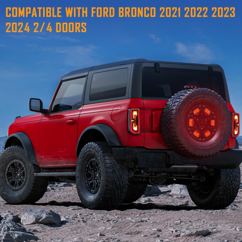 KARSAM Spare Tire Brake Light for Ford Bronco 2021 2022
