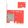 PCIE Adapter CF Card Reader Converter Board Module CF201 for