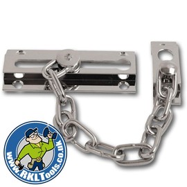 Door Security Chain - Polished Chrome - 100mm