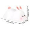 generic Adornos De Luz Nocturna Pequeños De Conejo De Cara