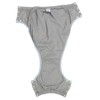 Adult Cloth Diaper XXL Light Gray High Absorption Leak Free