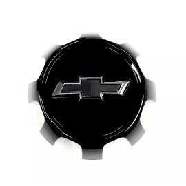 General Motors 2020-2024 Silverado HD Center Cap 84894347 Qty 1 Black w/ Bowtie Logo OEM GM