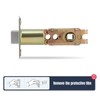 LOQRON Adjustable Deadlatch 2-3/8" or 2-3/4", Privacy and Passage Door