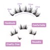 Fyonas Lash Clusters Individual Lashes 3D Natural Look Fake Eyelashes