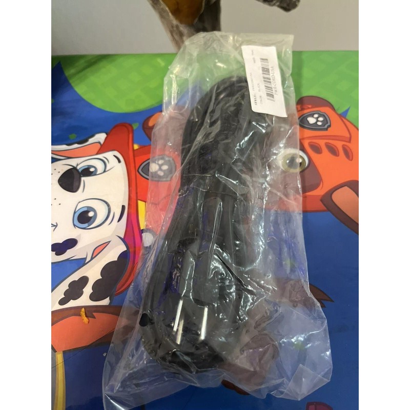 King-Cord KC-003 and KC-001 Power Cord - Black - Three-Prong