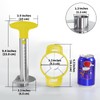 OOKUU Pineapple Corer Cutter, Stainless Steel Fruit Peeler Slicer -