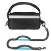 Hands-Free Dog Leash with Adjustable Waist Belt, Dual Handles, Shock