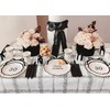Hello 30 Small Paper Party Plates with Bow Design –