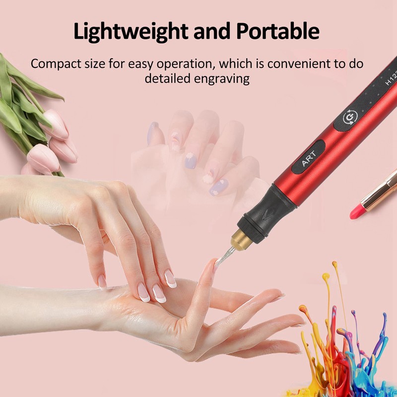 Mini Cordless Rotary Tool 3-Speed 5V Rechargeable Rotary Tool Kit