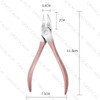 GRASSCALM Nipper, Nail Clipper, Diagonal Blade, For Both Hands and