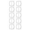 Air Compressor Head Gasket Set, Pneumatic Cylinder Cylinder 65 Aluminium