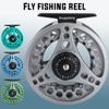 Sougayilang Fly Fishing Reel, Die Cast Aluminum Fly Reel, 5/6,