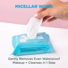 Garnier Micellar Facial Cleanser & Makeup Remover Wipes for Waterproof