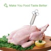 Meat Marinade Injector 304 Stainless Steel 3 Needles Sauce Seasoning