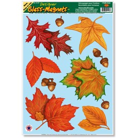 Fall Leaf Clings Party Accessory (1 count) (10/Sh)